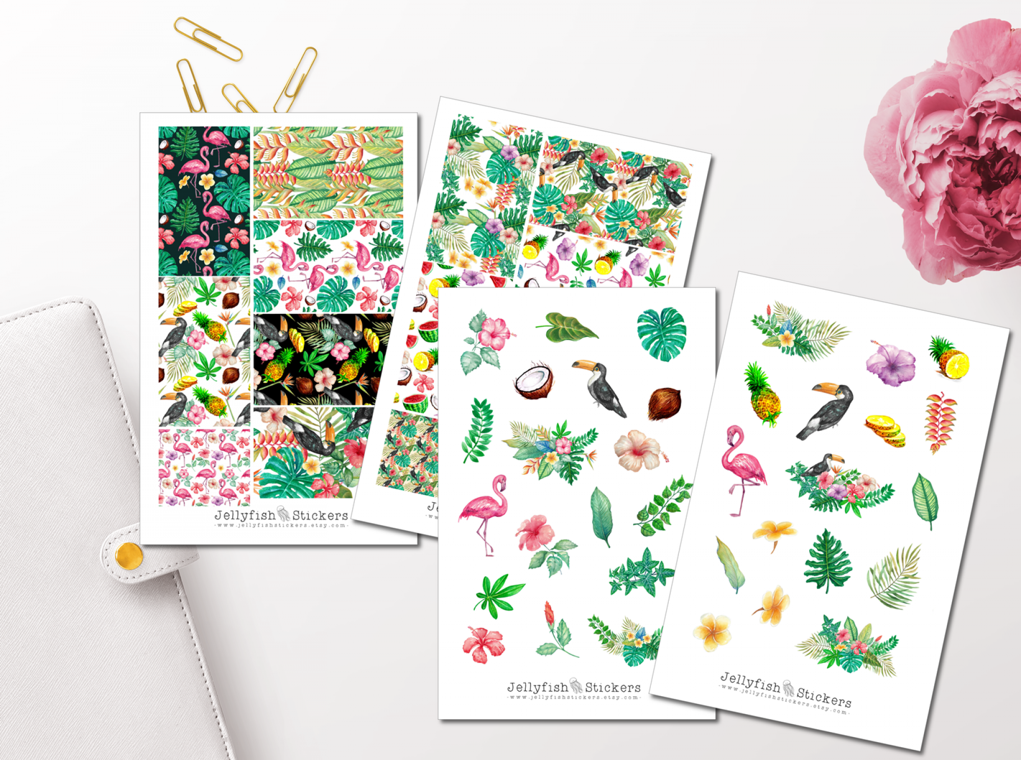 Sommer Sticker Set